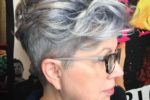 Pixie Undercut Short Haircut For Women Over 50