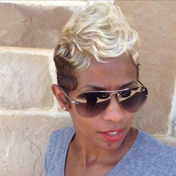 pretty-mohawk-hairstyle - 110 Fabulous Short Hairstyles for Black Women