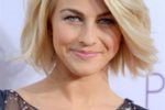 Shaggy Layered Short Bob Hairstyles For Women With Round Face Shape And Blonde Hair