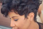 Spike Haircut Style For African American Women