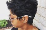 Spiky Hairstyle For African American Women