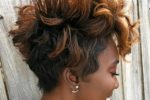 Spiky Short Haircut For African American Women