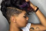 Wavy Mohawk Hairstyle For African American Women