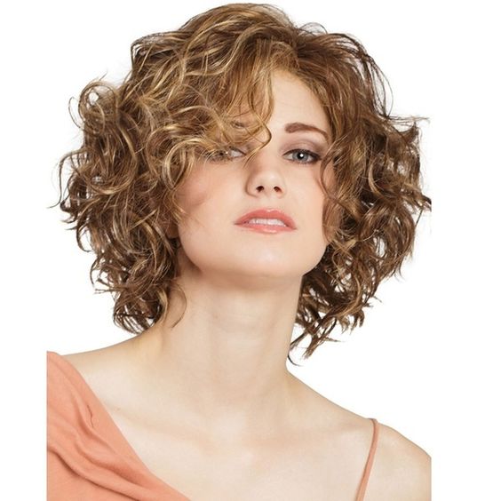 50 Formal Short Hairstyles for Older Women (Updated in 2022) Aline-curly-bob-haircut
