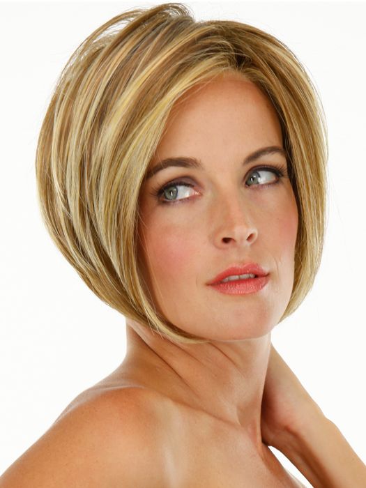 50 Formal Short Hairstyles for Older Women (Updated in 2022) Angled-chin-length-bob2