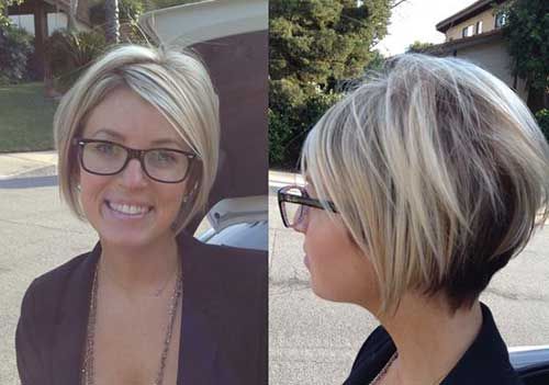 15 Attractive Inverted Bob Hairstyles for Older Women Chin-length-inverted-bob
