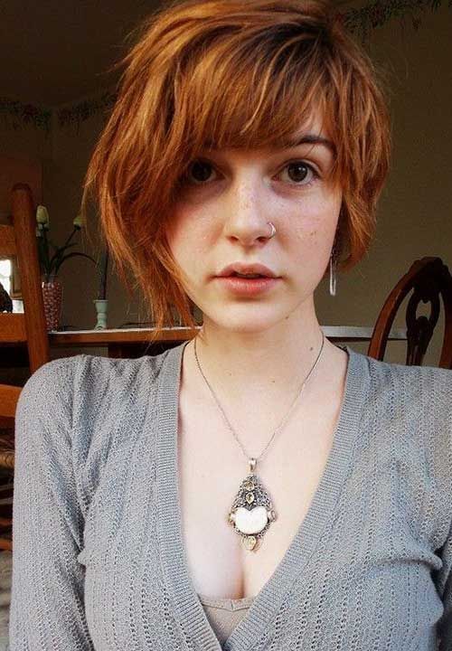 20 Appealing Short Edgy Haircuts for Women that on Trends Right Now Pixie-with-asymmetrical-bangs