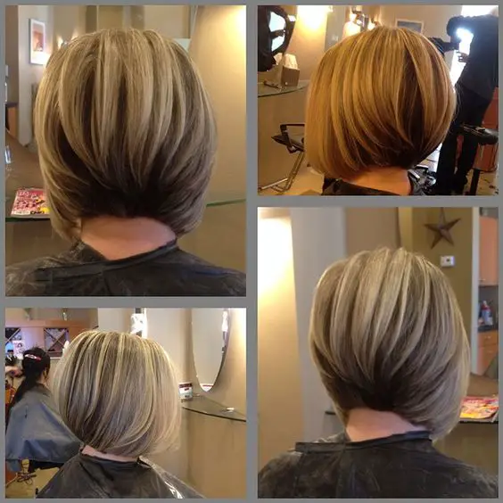 50 Trendy Formal Short Hairstyles for Older Women Stacked-bobs-for-fine-hair2