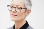 Beautiful Very Short Haircut For Older Women With Thin Grey Hair