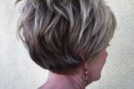 Beautiful Wavy Wedge Haircut For Women Over 60