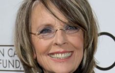 55+ Short Hairstyles for Women Over 60 with Glasses chin-length-hairstyle-for-older-women-with-glasses-235x150