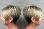 Classic Wedge Short Hair For Women Over 60