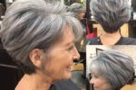 Classy Wedge Haircut For Women Over 60