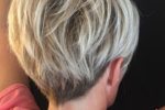 Short Classic Wedge Haircut For Old Lady