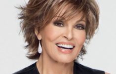 47 Best Shag Haircuts for Women over 50 That Is Easy To Try short-shag-with-side-swept-bangs-that-will-look-trendy-with-older-women-235x150