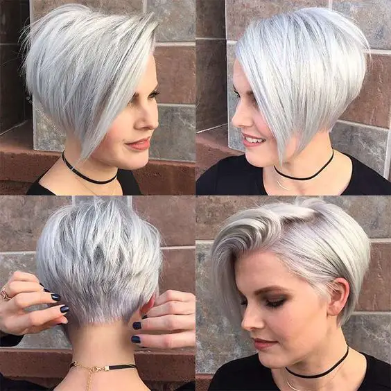 8 Fantastic Short Stacked Hairstyles short-stacked-pixie-with-long-bangs