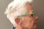 Trendy Short Spiky Hairstyle For Older Women