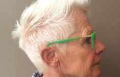 55+ Short Hairstyles for Women Over 60 with Glasses trendy-short-spiky-hairstyle-for-older-women-235x150