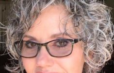 55+ Short Hairstyles for Women Over 60 with Glasses (Updated 2022) unique-curly-hairstyle-for-over-60-women-with-glasses-1-235x150