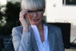 21 Short Hairstyles for Women with Grey Hair and Glasses (Updated 2022) unique-short-flat-haircut-with-bangs-for-over-60-women-with-glasses-150x100