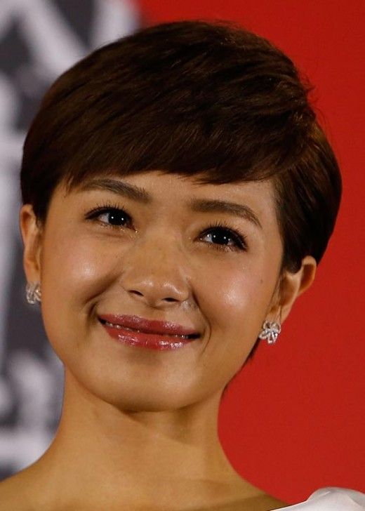 60 Excellent Short Hairstyles for Round Faces (Updated 2022) Korean-pixie