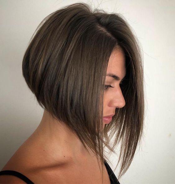 20 Short Hairstyle Trends that You Don't Want to Miss Sharp-angled-bob