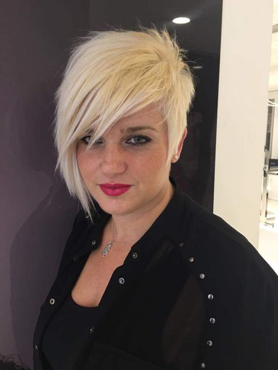 60 Excellent Short Hairstyles for Round Faces to Look Stunning Spikey-shaggy-hairstyle