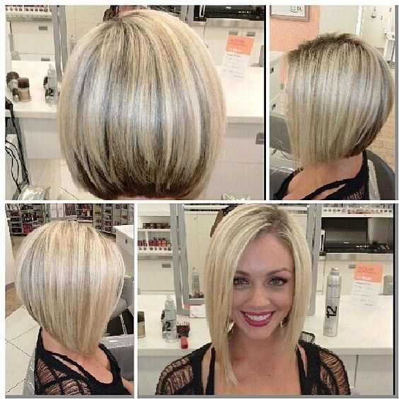 20 Short Hairstyle Trends that You Don't Want to Miss Stacked-angled-bob