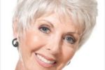 Beautiful Looking Choppy Haircut For Older Women With Thick Hair
