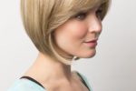 Beautiful Textured Rounded Bob Hairstyle For Women With Thin Hair