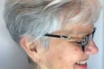 Easy Maintained Angled Layered Cut For Older Women