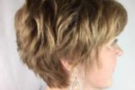 Perfect Angled Layered Haircut For Older Women With Thick Hair