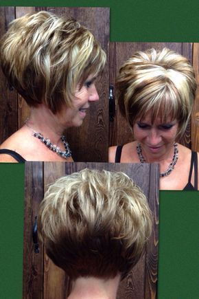 trendy choppy haircut that perfect for older women with thick hair