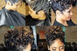 Finger Wave Style With Short Curls 1