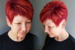 The Fiery Red Pixie Haircut For Fine Hair 2
