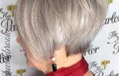 45 Wedge Haircuts for Women Over 50 for Those into Simple and Classic Appearance b48d6c883e0b3364cd0a3c213a7ecd5c-235x150
