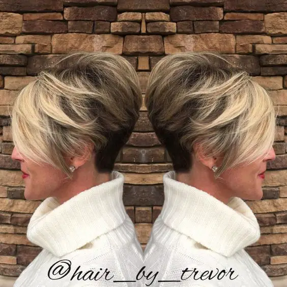 The Two Toned Pixie Hairstyle for Women 5