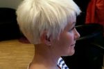 Pixie Undercut Hairstyle With Grey Hairs 2