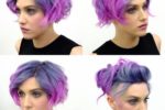 Pastel Pink And Purple Tousled Cut 2