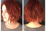 Ginger Red Bob With High Layers 1