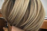 Cool Short Stacked Bob Hairstyle 1