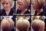 Cool Short Stacked Bob Hairstyle 3