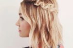 Classic Pinned Style With Braids 1
