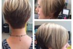 Angled Short Wedge Haircuts For Women 3