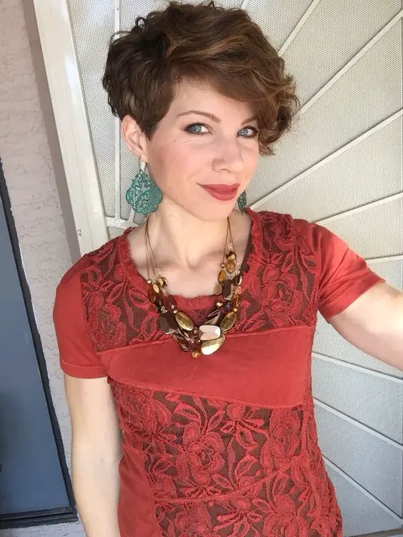 Thick and Curly Pixie 3