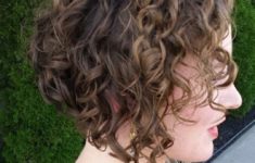 50 Beautiful Short Wedge Haircuts For Over 40 Women curly-inverted-bob-235x150
