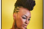 Braided Pompadour Up Do Hairstyles For African American Women 1