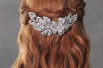 Half Up With Accessories Hairstyles For Bridesmaid 2