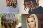 Short Half Up Half Down Hairstyle For Wedding 1