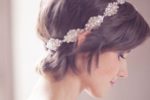 Pixie Cut With Beaded Headband For Wedding 3